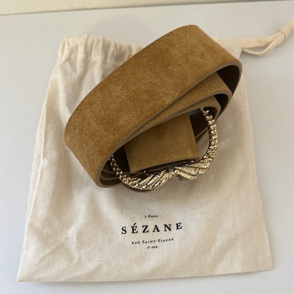 Sézane Artemis Beige Belt